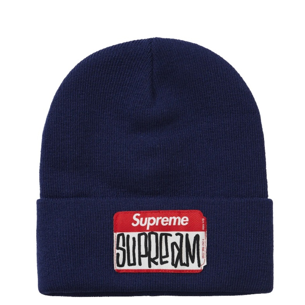 Supreme Gonz Nametag Beanie